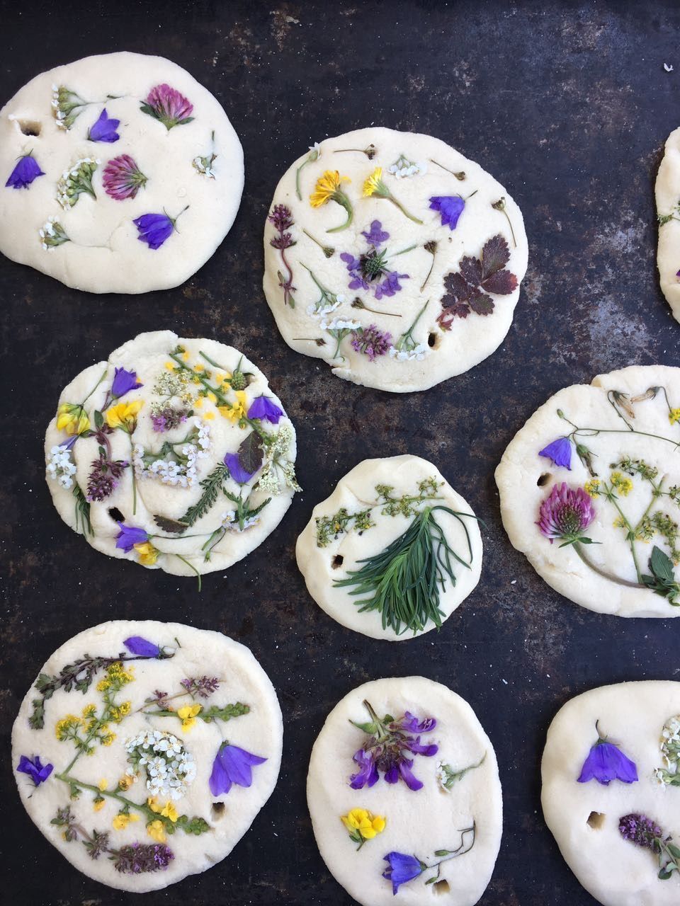 Salt dough nature art
